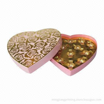 Rose Pattern Chocolate Box, OEM and ODM Orders Welcomed